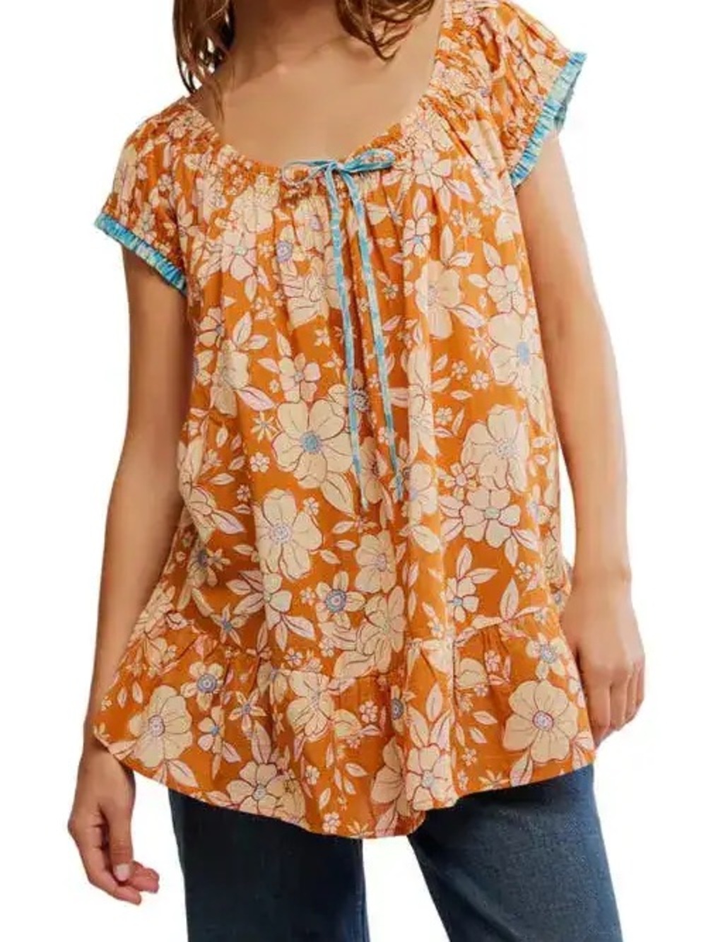 Free People Frankie Printed Tunic